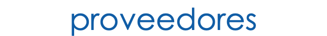 proveedores